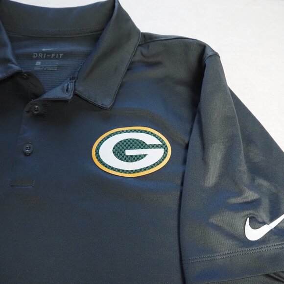 Green Bay Packers Nike Men's Polo Shirt Size L - Picture 3 of 8